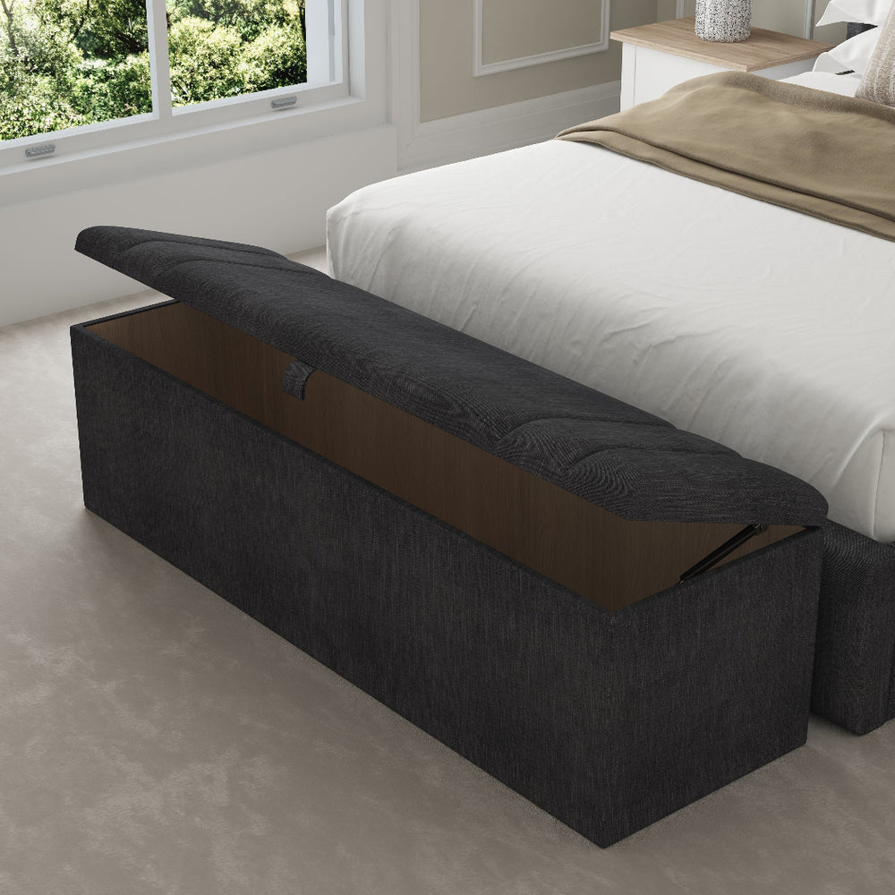 Austin Fabric Upholstered Blanket Box