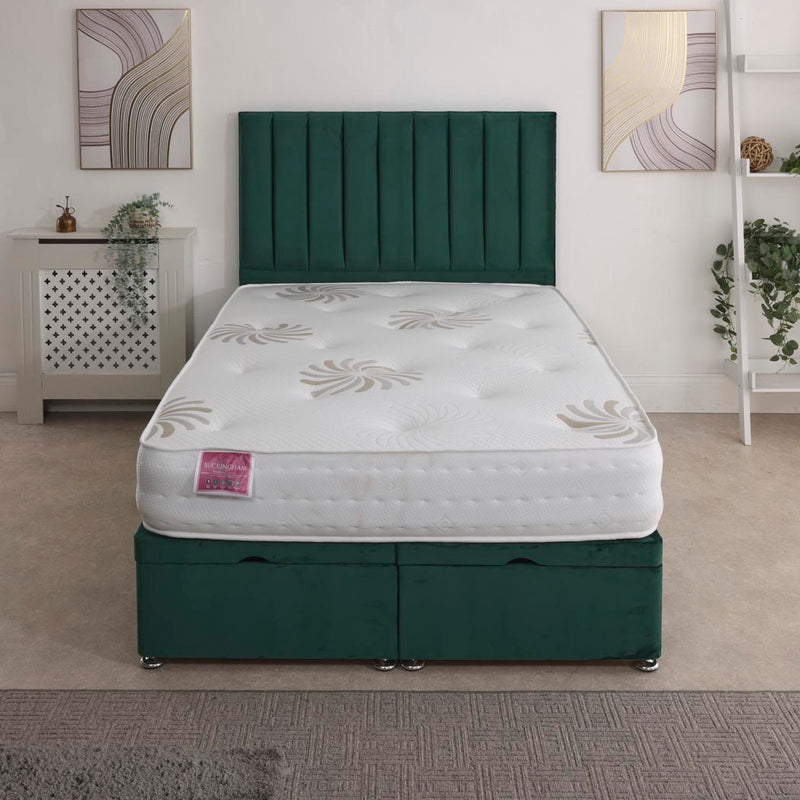 Buckingham Coil Sprung Ottoman End Lift Bed Set