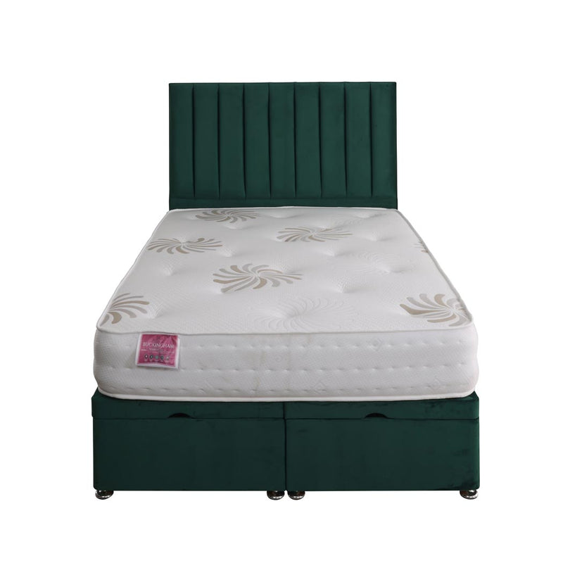 Buckingham Coil Sprung Ottoman End Lift Bed Set