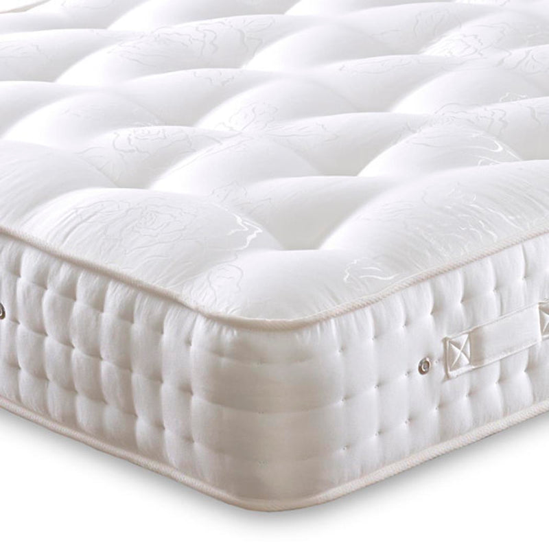 Luxury Hotel Zip and Link 1000 Pocket Sprung Intelligent Fibre Divan Bed Set