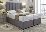 Essentials Guest Hotel Zip and Link 1000 Pocket Sprung Divan Bed Set
