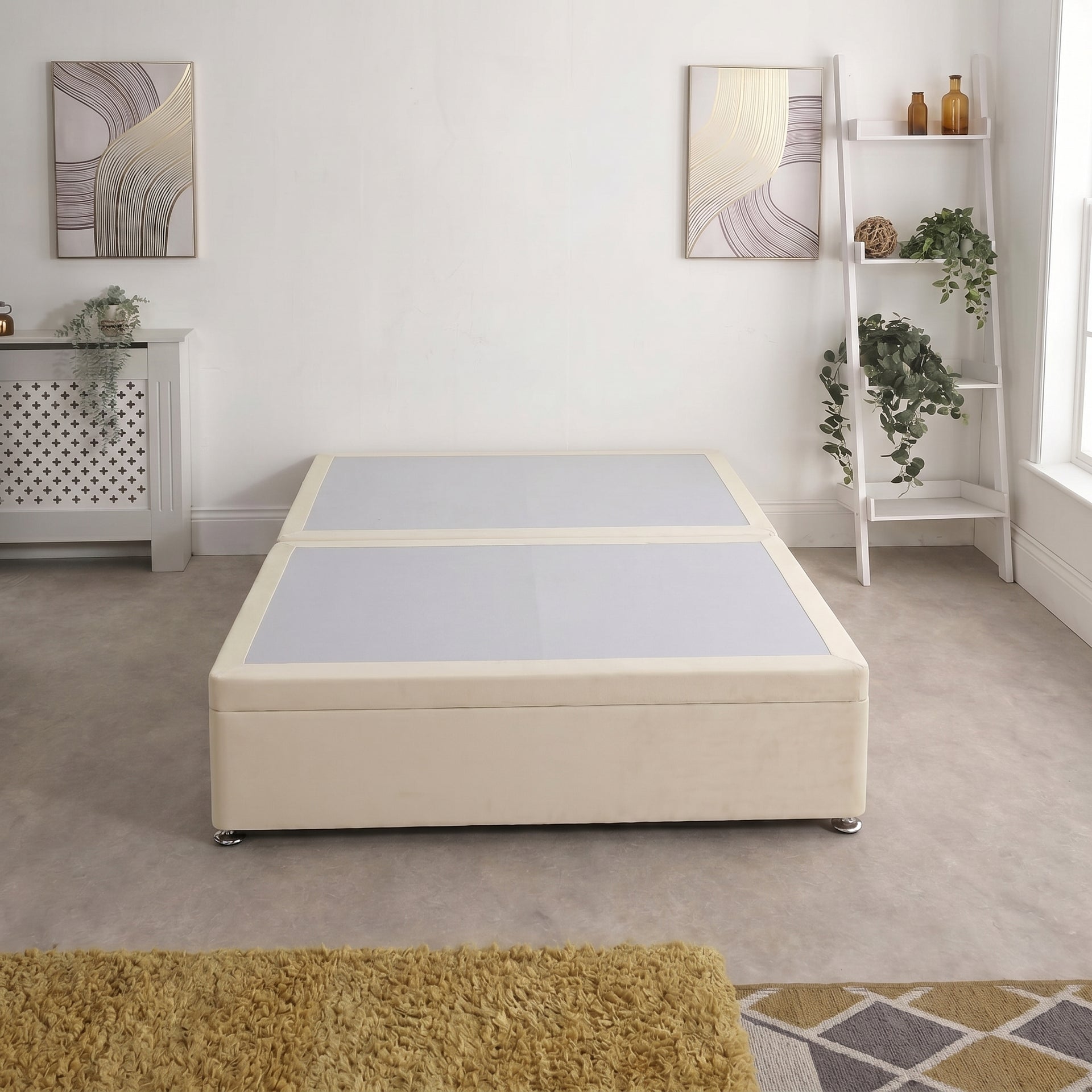 Split Ottoman Storage Side Lift Divan Bed Base