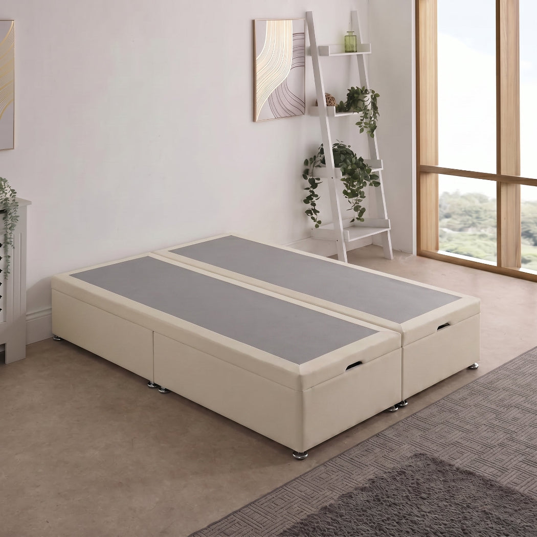 Split Ottoman Storage End Lift Divan Bed Base