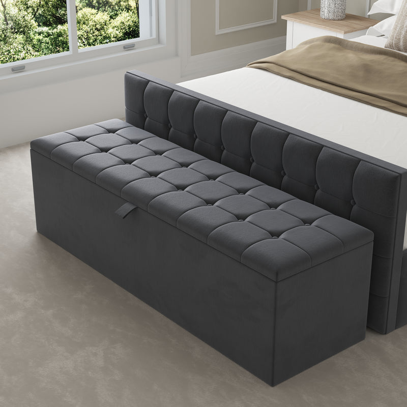 Croydon Fabric Upholstered Blanket Box