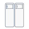 5' King Size x 6'6" Length