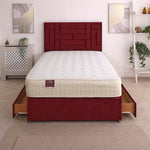 Dual Memory 1500 Pocket Sprung Divan Bed Set