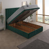 Entice Memory Coil Sprung Ottoman End Lift Bed Set