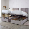 Essential Guest Hotel Zip and Link 1500 Pocket Sprung Ottoman Divan Bed Set