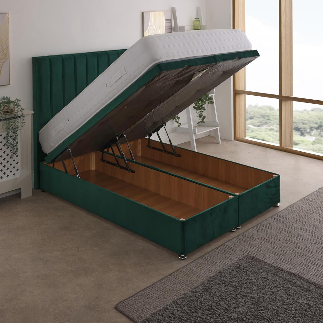 Essential Guest 2000 Pocket Sprung Ottoman End Lift Bed Set