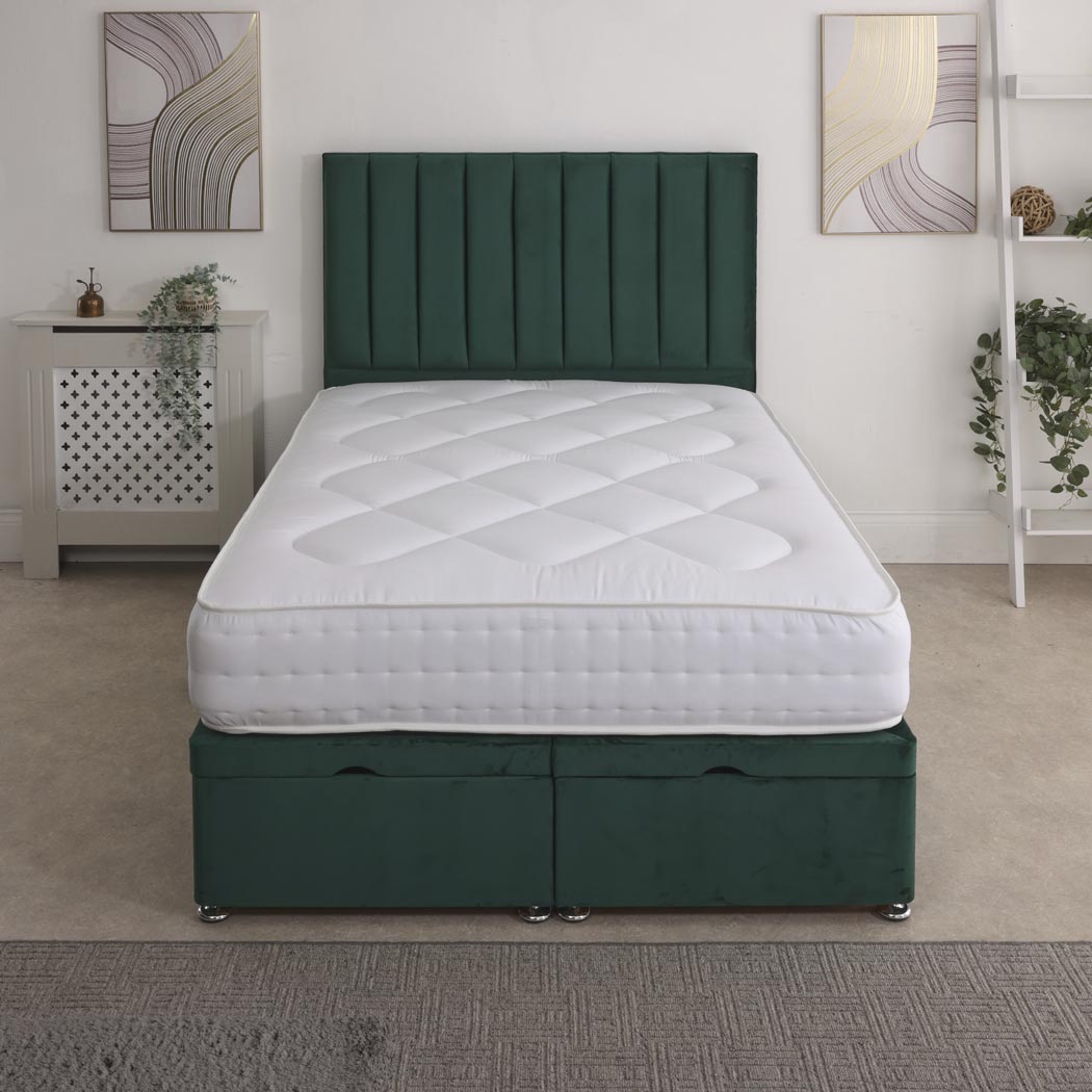 Essential Guest 2000 Pocket Sprung Ottoman End Lift Bed Set