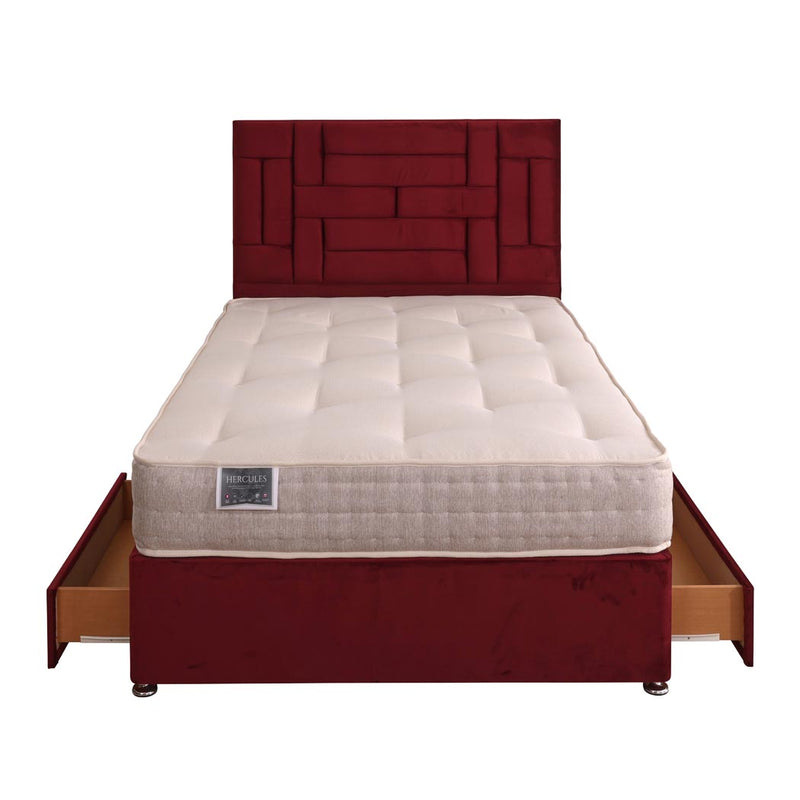 Hercules 1500 Pocket Sprung Divan Bed Set