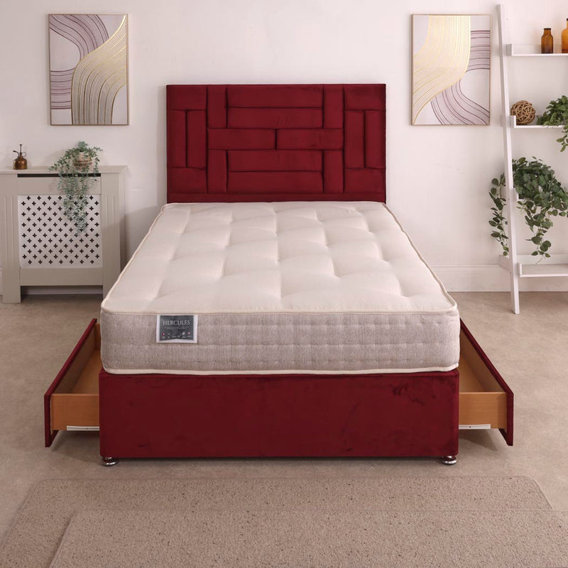 Hercules 1500 Pocket Sprung Divan Bed Set