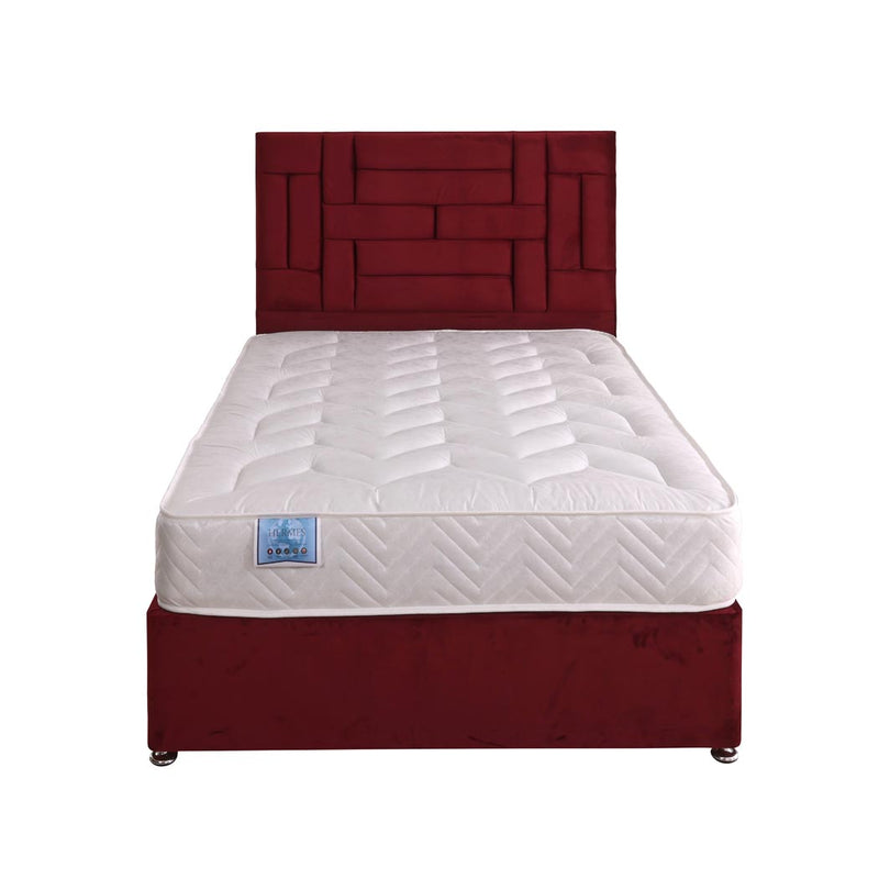 Hermes Coil Sprung Divan Bed Set