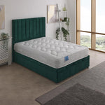 Hermes Coil Sprung Ottoman End Lift Bed Set