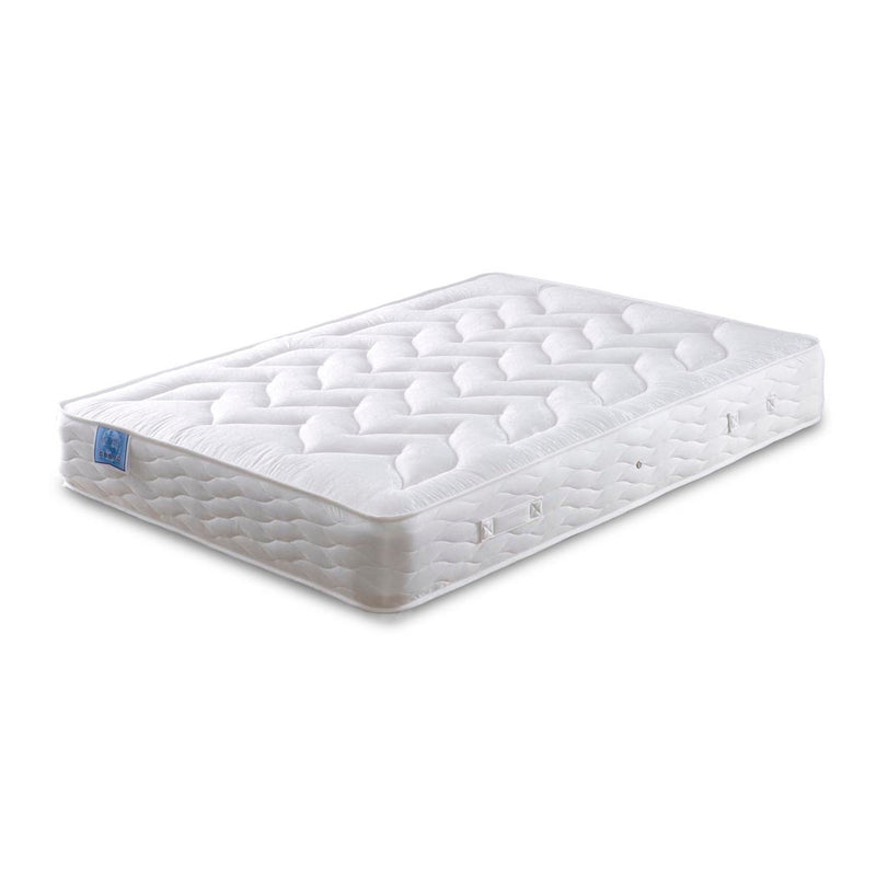 Hermes Open Coil Mattress – angled view