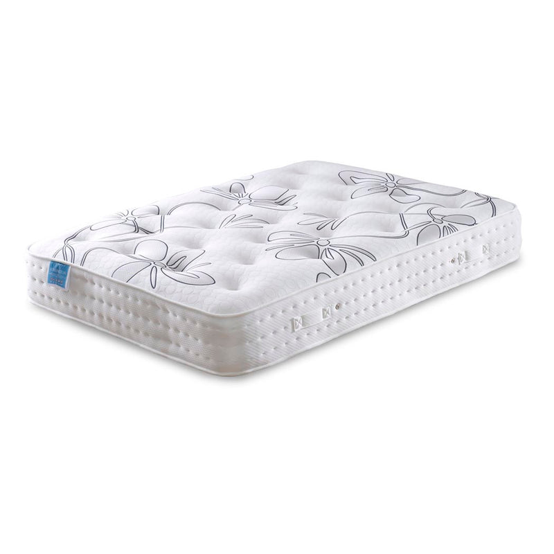 Kensington 1500 Pocket Latex Mattress – angled view