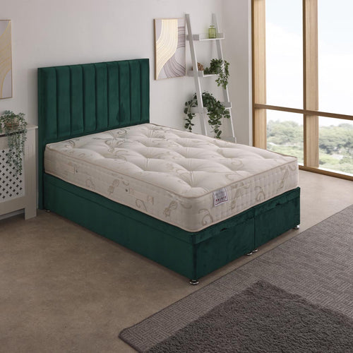 Korinthian 1000 Pocket Sprung Ottoman End Lift Bed Set