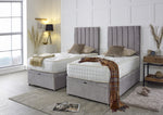 Luxury Hotel Zip and Link 3000 Pocket Sprung Intelligent Memory Ottoman Divan Bed Set
