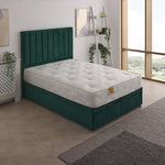 Lakonia Coil Sprung Ottoman End Lift Bed Set