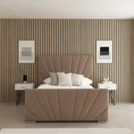 Lumina Sunrise Fabric Upholstered Bed Frame