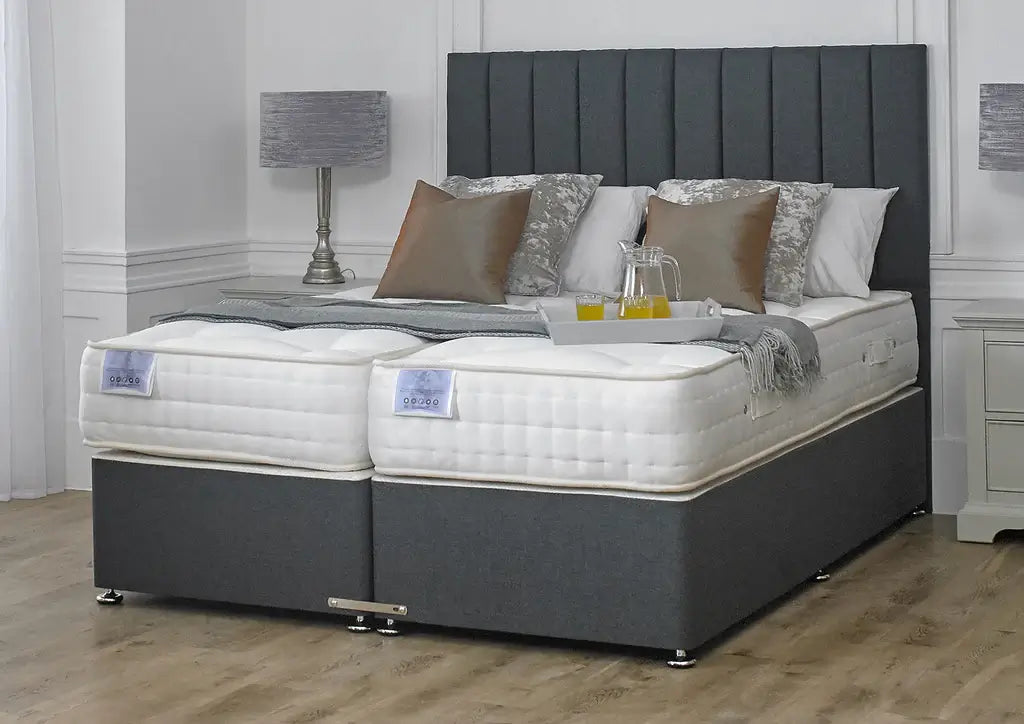 Luxury Hotel Zip and Link 3000 Pocket Sprung Intelligent Memory Divan ...