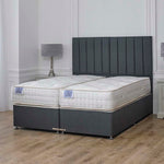 Luxury Hotel Zip and Link 1000 Pocket Sprung Intelligent Fibre Divan Bed Set