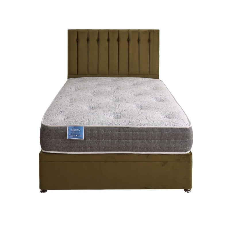 Matrix Dual Season 1000 Pocket Sprung Ottoman Side Lift Bed Set