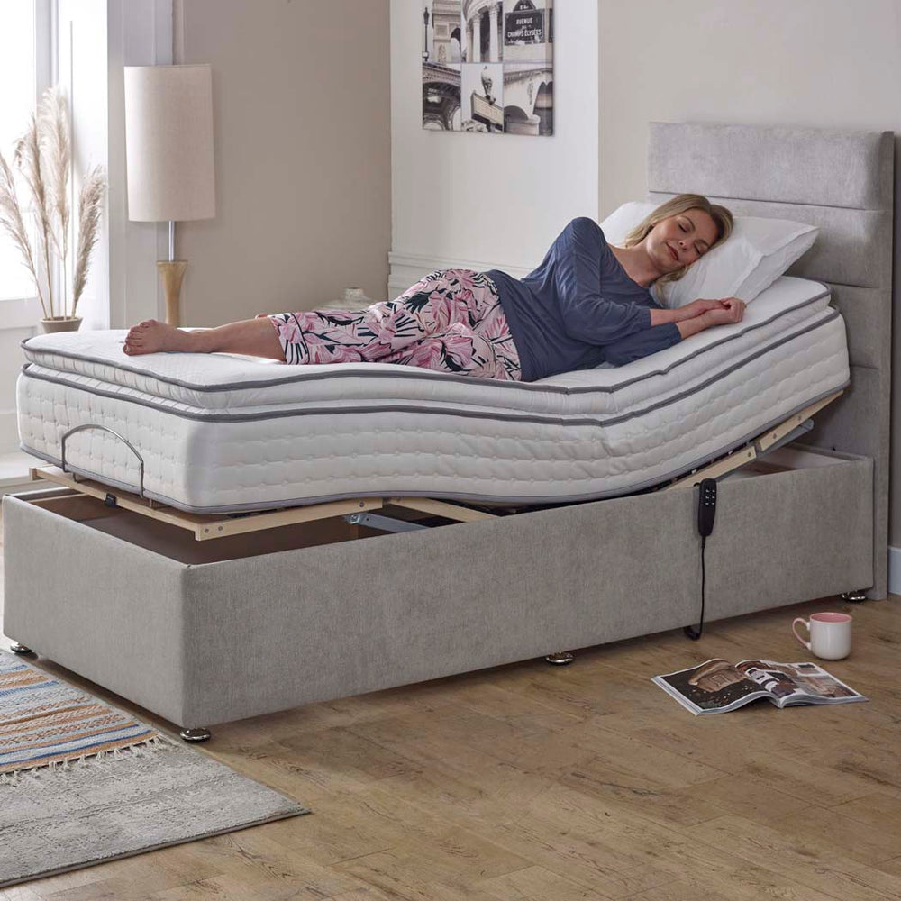 Mayfair 1000 Pocket Sprung Luxury Pillow Top Electric Adjustable Bed Set