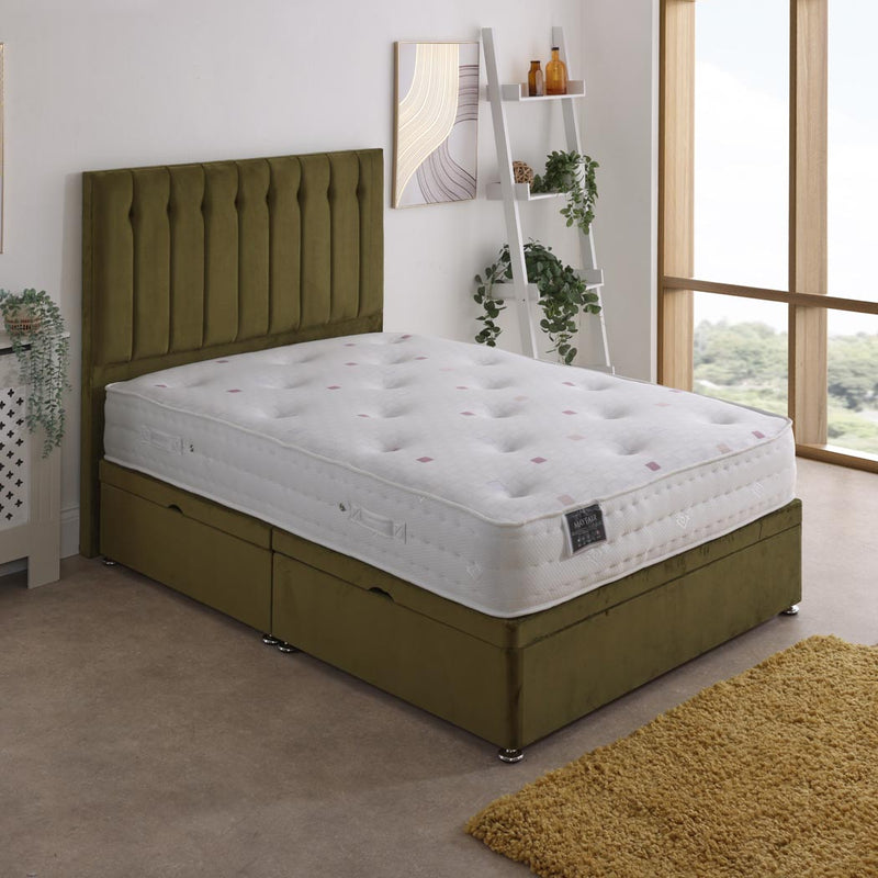 Mayfair 1000 Pocket Sprung Ottoman Side Lift Bed Set