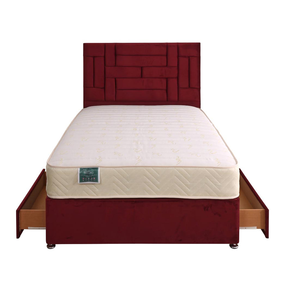 Midas Coil Sprung Divan Bed Set