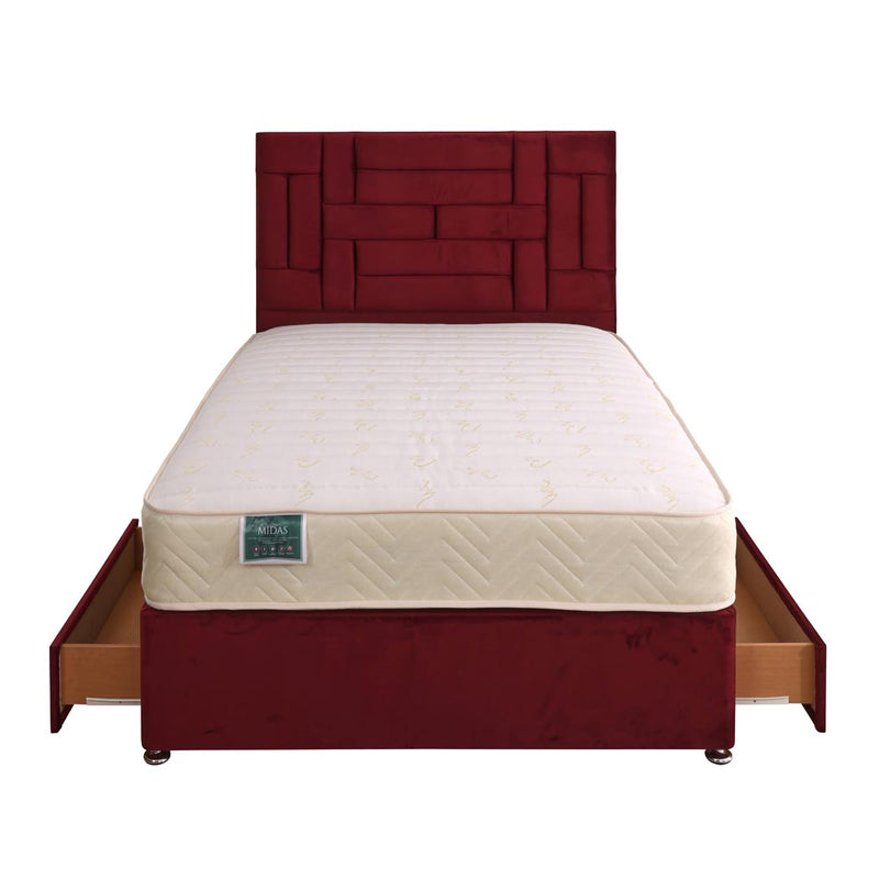 Midas Coil Sprung Divan Bed Set