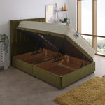 Midas Coil Sprung Ottoman Side Lift Bed Set