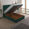 Nemesis Coil Sprung Ottoman End Lift Bed Set