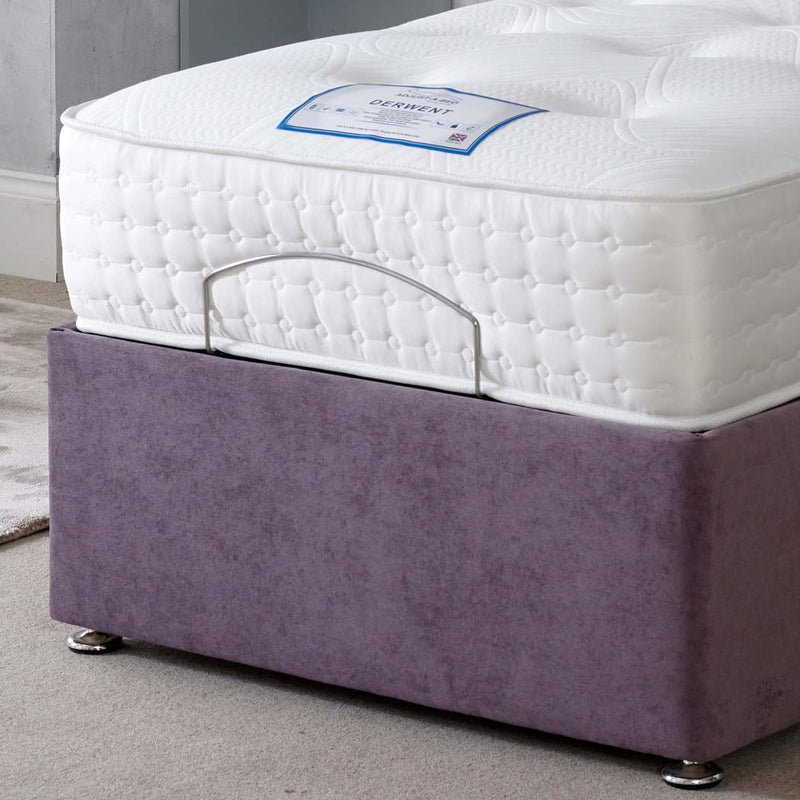 Opulent 1000 Pocket Sprung Electric Adjustable Bed Set – close-up of adjustable mechanism