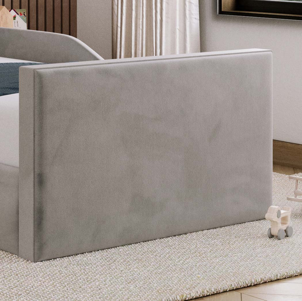 Parker Kids Fabric Bed with Safety Rails