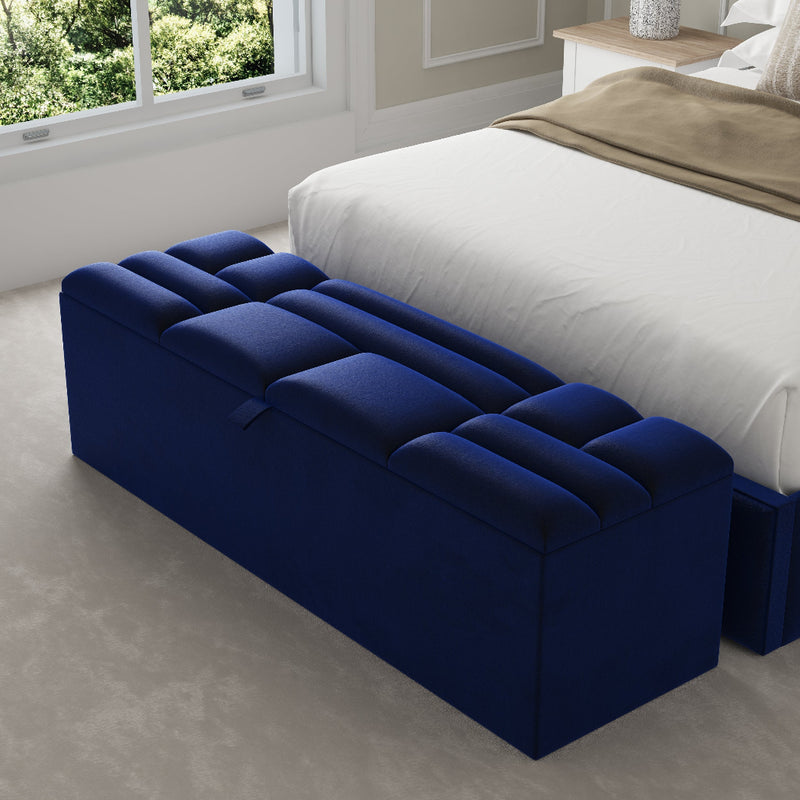 Picasso Fabric Upholstered Blanket Box