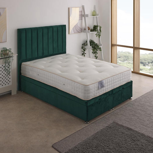 Platinum 5000 Pocket Sprung Intelligent Memory Ottoman End Lift Bed Set