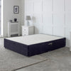 Premium Half End Lift Ottoman Storage Divan Bed Base With Drawers