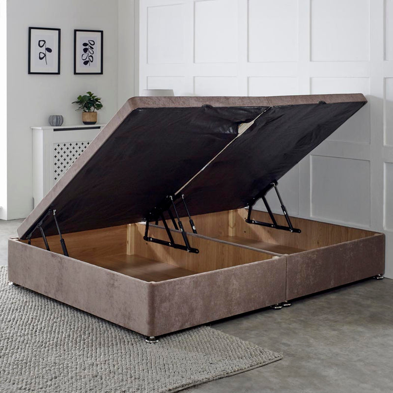 Premium Side Lift Ottoman Storage Divan Bed Base