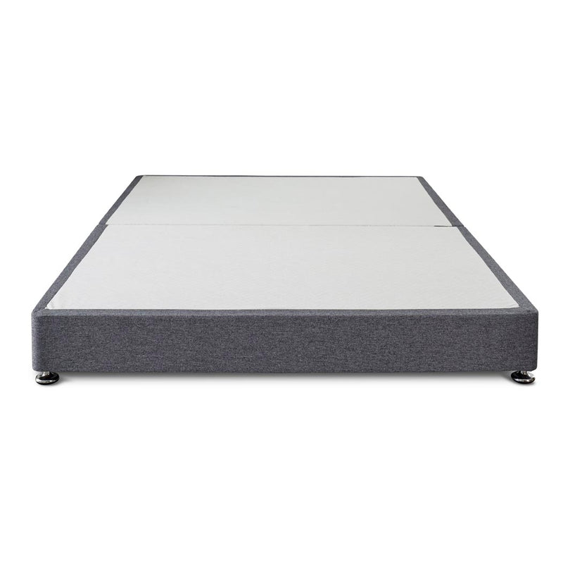 Premium Low Divan Bed Base On Chrome Glides