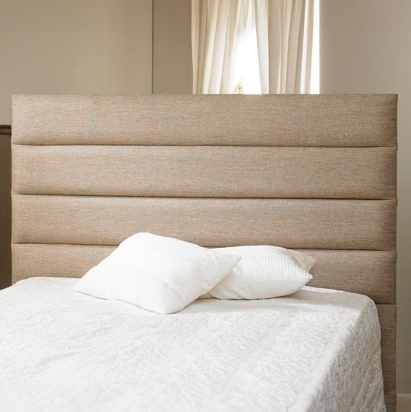 Rome Floor Standing Upholstered Headboard – front view