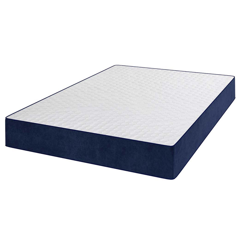 Sapphire IceCool Memory Latex Mattress – angled view