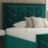 Seville Fabric Upholstered Bed Frame