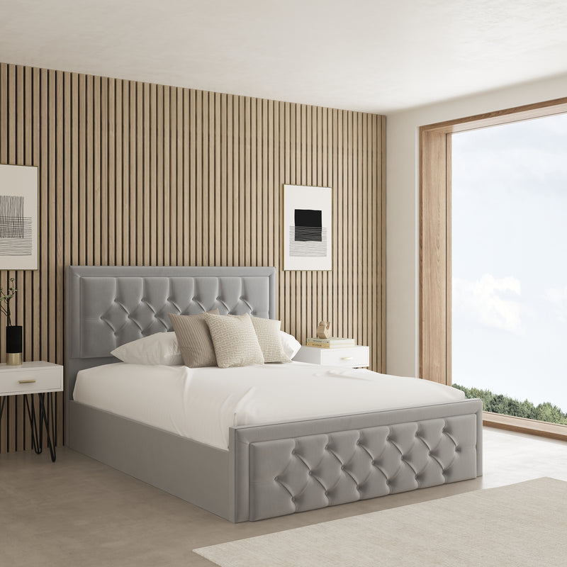 Siena Fabric Upholstered Bed Frame
