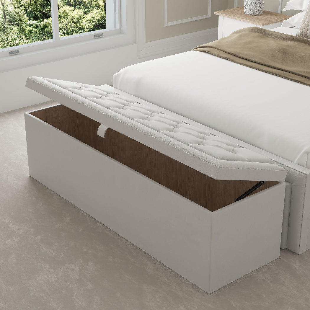 Siena Fabric Upholstered Blanket Box