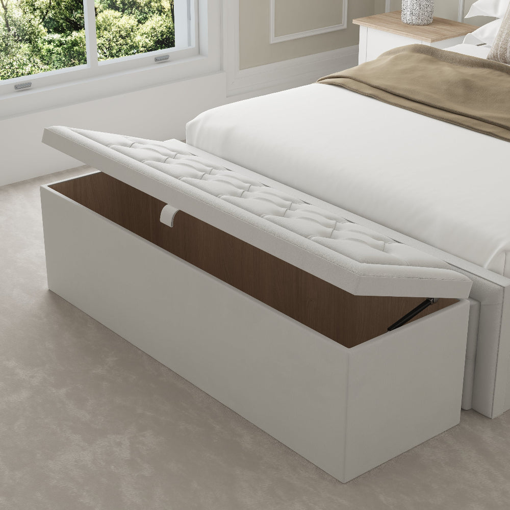 Siena Fabric Upholstered Blanket Box