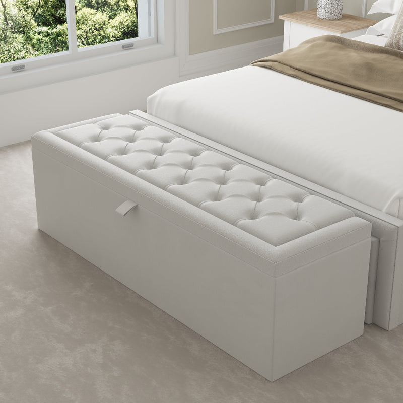 Siena Fabric Upholstered Blanket Box