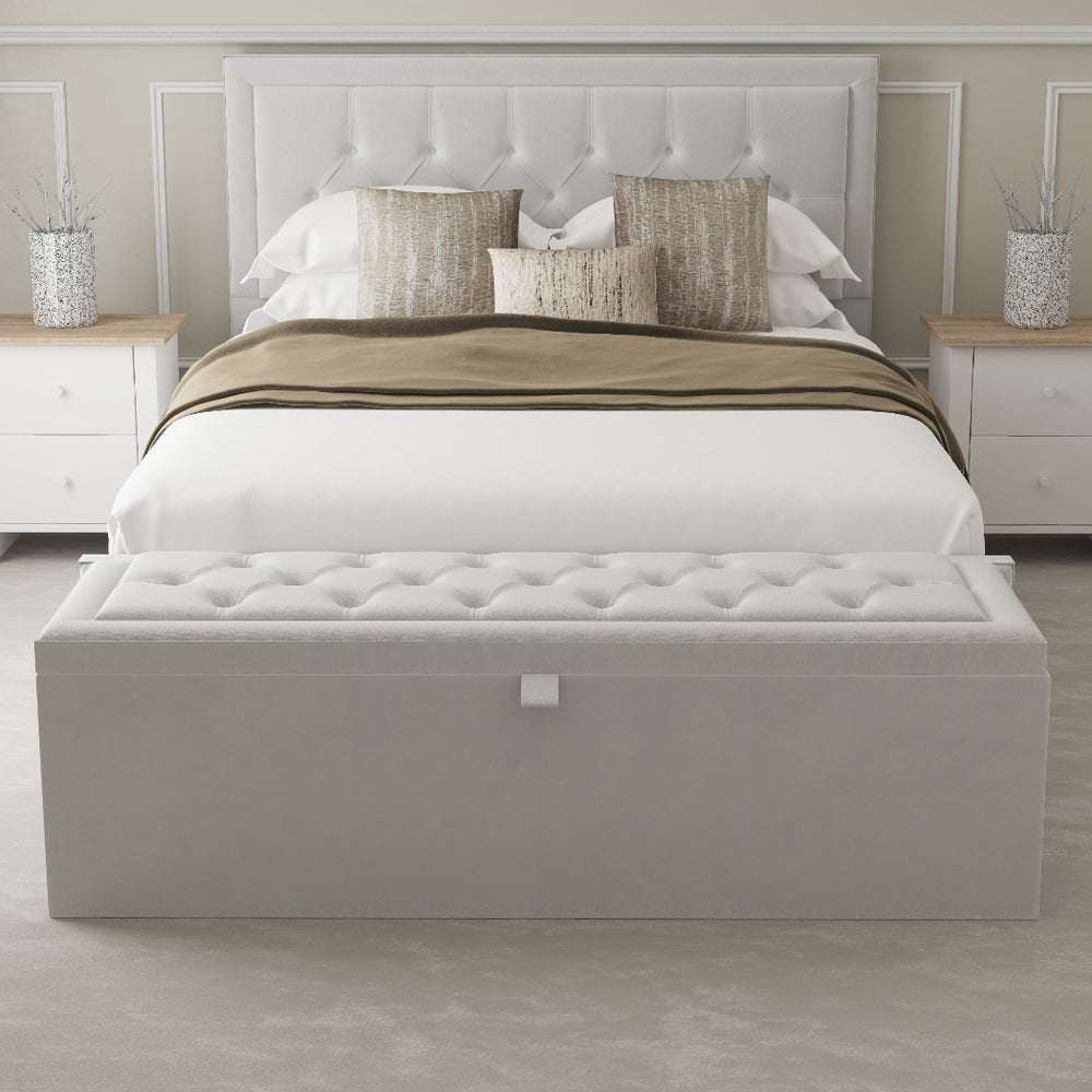 Siena Fabric Upholstered Blanket Box