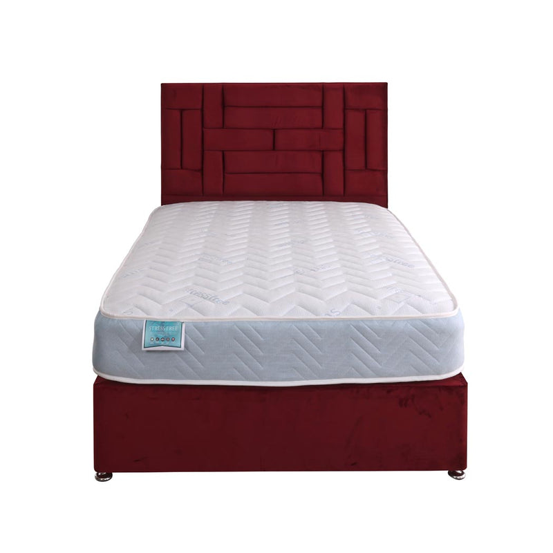 Stress Free Coil Sprung Divan Bed Set