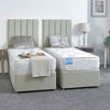 Supreme Guest Hotel Zip and Link 1000 Pocket Sprung Divan Bed Set